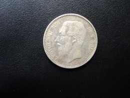 BELGIQUE * : 1 FRANC   1886 / 66 ***    CB 177a ** / KM 28.2     SUP - 1 Frank