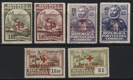 Portugal (04) 1928 "Porte Franco" (Free Postage) Overprints. Mint. - Autres & Non Classés