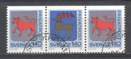 Suède, 1982, Yvert 1171,1172, Obliteré, - Other & Unclassified