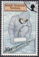 British Antarctic Territory 1999 Used Sc #281 30p Lead Levels In Ice - Gebruikt