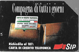 CARTE -ITALIE-Serie Pubblishe Figurate-Campagna-N°27-Catalogue Golden-10000L/30/12/95-Tec -Utilisé-TBE-RARE - Openbaar Voorlopers