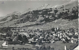 Frutigen - Dorf Mit Ladholzhorn, Weissefluh, Hohniesen          Ca. 1950 - Frutigen