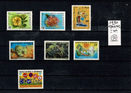 NOUVELLE CALEDONIE 1980 N°436 à N°442 NEUFS** - Komplette Jahrgänge