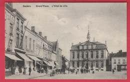 Roeselare / Roulers - Grand'Place - L'Hôtel De Ville ... Geanimeerd  - 1908 ( Verso Zien ) - Roeselare