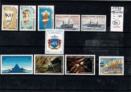 NOUVELLE CALEDONIE 1984 N°481 à N°490 NEUFS** - Années Complètes