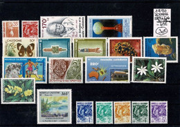 NOUVELLE CALEDONIE 1990 N°587 à N°606 NEUFS** - Années Complètes