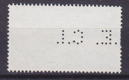 Ireland Perfin Perforé Lochung 'E.C.I.'? ERROR Variety Misplaced Perf. UIT Stamp CORCAIGH Cork 1965 Cancel - Non Dentelés, épreuves & Variétés