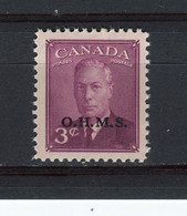 CANADA - Y&T Service N° 22** - MNH - George VI - Opdrukken