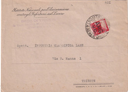 TRIESTE 1947 LETTRE AMG VG - Other & Unclassified