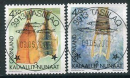 GREENLAND 2001 Cultural Heritage II  Used.  Michel 366-67 - Used Stamps