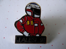 Pin: "marlboro" Formel 1 - Rennfahrer J.Alesi 1991 - Car Racing - F1