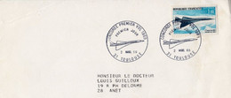 CONCORDE PREMIER VOL 1969 - Gedenkstempel