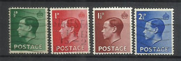 679-SERIE COMPLETA REY EDUARDO VIII GRAN BRETAÑA 1936 Nº205/8.REINO UNIDO,INGLATERRA,SELLO SANTIGUOS. ***************** - Gebruikt