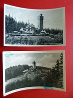 Elgersburg - Hohe Warte - 1953, 1957 - Gasthaus Aussichtsturm-  Thüringer Wald - Echt Foto - Thüringen - Elgersburg