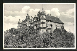 AK Güstrow I. M., Partie Am Schloss - Guestrow