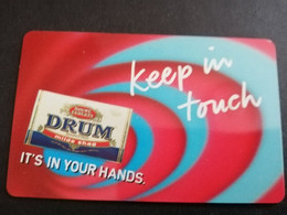 NETHERLANDS  CHIPCARD    DRUM/TOBACCO  CRE 375  HFL 5,00  MINT CARD    ** 5483** - Sin Clasificación