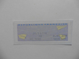 Vignettes D'affranchissement > 2000 Type « Avions En Papier » Lettre Verte - 2000 « Avions En Papier »