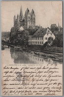 Limburg An Der Lahn - S/w Lahnpartie Mit Dom - Limburg