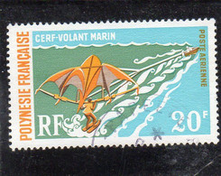 Polynésie Française: Année 1971 (cerf-volant Marin)  N° 50 Oblitéré - Oblitérés