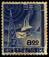 Japan 1949 Mi 450 New Ministries Post And Electricity & Communication MH - Neufs