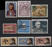 Portugal (36) 1968 - 1970 9 Different Stamps. Mint And Used. - Other & Unclassified