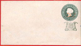 Aa2412 - INDIA  Gwalior State - Postal History - STATIONERY COVER - H&G  #4a Yellow Green - Gwalior