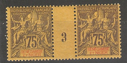 Sénegambie Et Niger_ 1 Millesimes 75c. 1903 N°12 - Autres & Non Classés