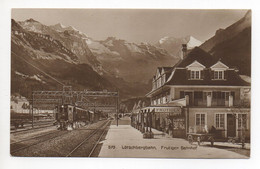 FRUTIGEN Bahnhof Mit Lötschberg-Bahn - Frutigen