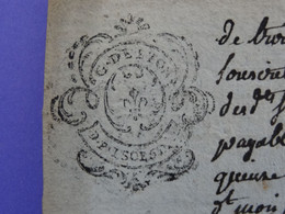 1788 Généralité De LYON Papier Timbre N°237 De "D.F. 1SOL 5D 1/2" PRAIRE Contre JARIE Négociants à Saint-Etienne Loire - Seals Of Generality