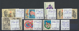 5003 Czechoslovakia Tschechoslowakia Set Of Different Stamps 1973 Used Fauna Dogs Fauna Flowers - Autres & Non Classés