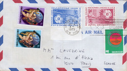 Nations Unies--1975--Lettre De New-York Pour Paris (France) - Autres & Non Classés