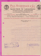 262115 / Germany 1914 Berlin - Paul Stabernack & Co. Spezialfabrik Für Ladeneinbauten , Geschäftseinrichtungen - Artesanos