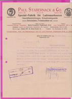 262114 / Germany 1914 Berlin - Paul Stabernack & Co. Spezialfabrik Für Ladeneinbauten , Geschäftseinrichtungen - Old Professions