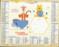 CALENDRIER 2017  NAISSANCE WINNIE L'OURSON  DISNEY - Big : 2001-...