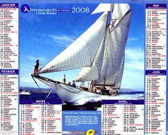 CALENDRIER 2008  BATEAU  Voiliers - Big : 2001-...