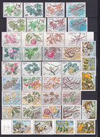 MONACO - 1980/1989 - PREOBLITERES FLORE / ARBRES FRUITIERS - YVERT N°66/105 ** MNH - COTE = 71 EUR. - Voorafgestempeld