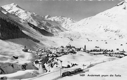 Andermatt Gegen Die Furka - Bahn - Andermatt