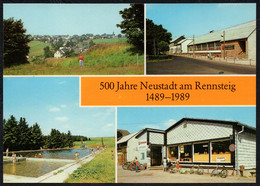 F1504 - TOP Neustadt FDGB Heim Am Kammweg Freibad Konsum - Bild Und Heimat Reichenbach - Neustadt / Orla