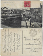 Brazil Alagoas 1917 Postcard Square Euclides Malta Maceió Editor Livraria Lavenère Pernambuco To Saint Nazaire France - Maceió