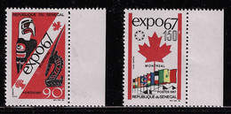 SENEGAL 1967 MONTREAL UNIVERSAL EXHIBITION - 1967 – Montreal (Canada)