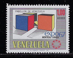 VENEZUELA 1967 MONTREAL UNIVERSAL EXHIBITION - 1967 – Montreal (Canada)