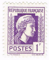 France, N° 637 - Série D'Alger - Marianne - 1944 Coq Et Marianne D'Alger
