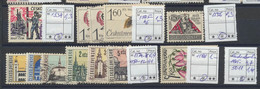 5011 Czechoslovakia Tschechoslowakia Set Of Different Stamps 1965 Used Fauna Dogs Etc - Andere & Zonder Classificatie