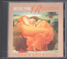 CD 7 TITRES MUSIC FOR RELAXATION CHAPMAN MILES RHODES NEUF SOUS BLISTER - New Age