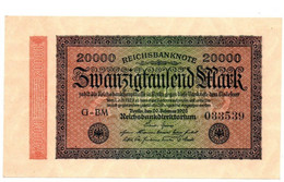 1923 - Germania 20.000 Mark - 20000 Mark