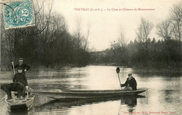 Vouvray * La Cisse Et Le Château De Montcontour * Barque - Vouvray