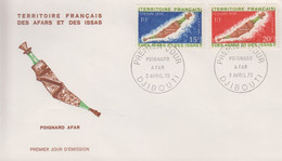 Enveloppe  FDC   1er  Jour  TERRITOIRE  FRANCAIS  Des  AFARS  Et  ISSAS     Poignard  Afar     1970 - Autres & Non Classés