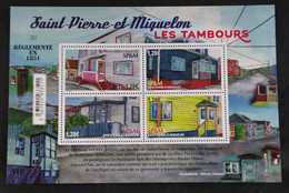 Saint Pierre Et Miquelon 2021 : Les Tambours Bloc Neuf - Other & Unclassified