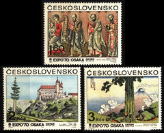 Czechoslovakia 1970 Mi 1931-1933 EXPO World Exhibition NG - Autres & Non Classés
