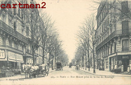 PARIS RUE MOZART PRISE DE LA RUE RANELAGH 75016 - District 06